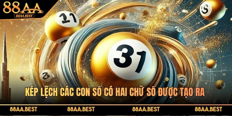 Kép lệch bao gồm các con số có hai chữ số giống nhau